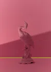 Ornament Art Pink / Purple Highlighted Heron Giclée Photo Print