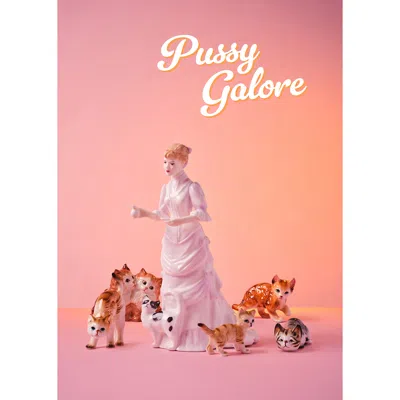 Ornament Art Pussy Galore  Cat Lady Giclée Photo Print. A One Size