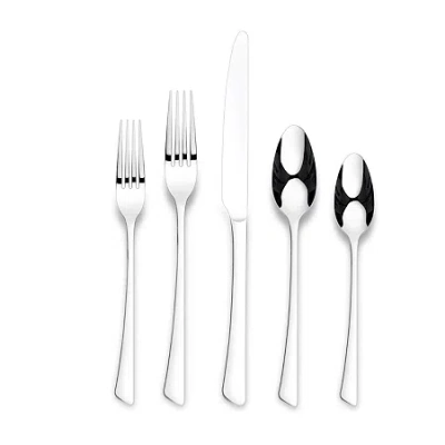 Ornative Abril 20-pc. Flatware Set In Silver