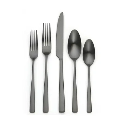 Ornative Adila 20-pc. Flatware Set In Black