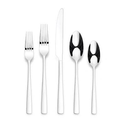 Ornative Adila 20-pc. Flatware Set In Silver