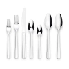 Ornative Alicja 42-pc. Flatware Set & Caddy In Silver
