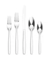 Ornative Amias Service For 4 20 Piece Flatware Set In Silver