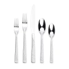 Ornative Jonah Sand 20-pc. Flatware Set In Silver