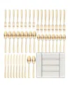 Ornative Kaede 42-pc. Flatware Set With Wire Caddy, Service For 8