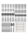 Ornative Kaede 42-pc. Flatware Set With Wire Caddy, Service For 8