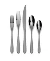 Ornative Percival Service For 4 20 Piece Flatware Set In Black