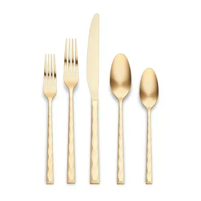Ornative Rooney 20-pc. Flatware Set In Gold