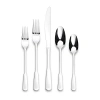 Ornative Yesenia Satin 20-pc. Flatware Set In Silver