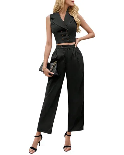 ORNIYA 2PC VEST & PANT SET