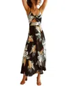 Orniya Midi Dress In Black
