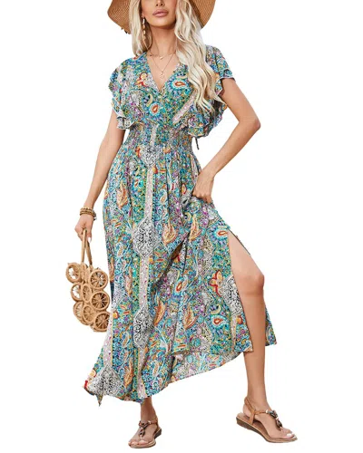Orniya Midi Dress In Multi