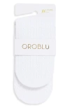 Oroblu 2-pack Twins Mesh Socks In White