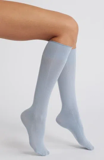 Oroblu Cheryl Knee High Socks In Crystal