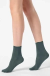 Oroblu Crew Socks In Green