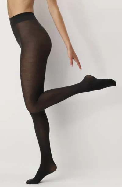 Oroblu Nives Wool Blend Tights In Grey 8