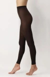 Oroblu Opaque Leggings In Brown