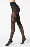 Oroblu Savage Semisheer Tights In Black