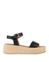 Oroscuro Espadrilles In Black