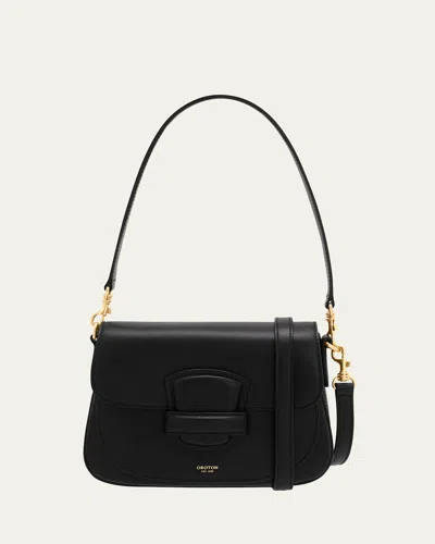 Oroton Carter Leather Small Shoulder Bag
