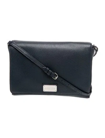 Pre-owned Oroton Leather Crossbody Bag In Blue