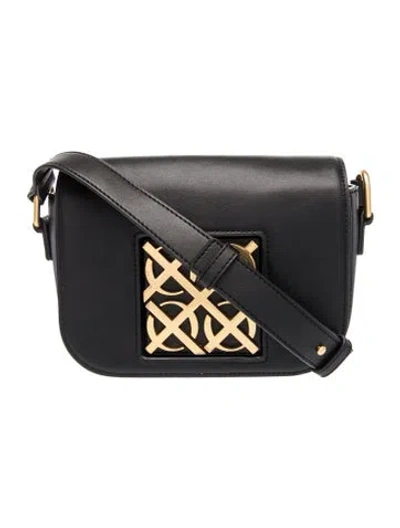 Pre-owned Oroton Leather Shoulder Bag In Black
