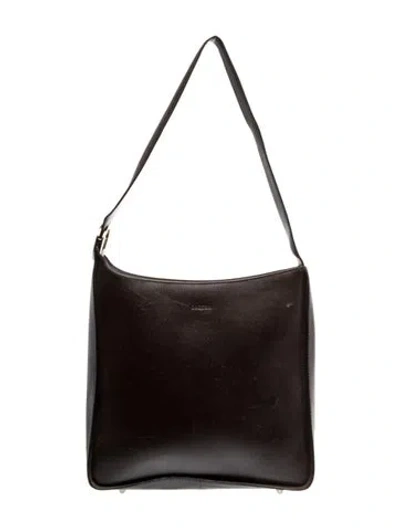 Pre-owned Oroton Leather Shoulder Bag In Brown