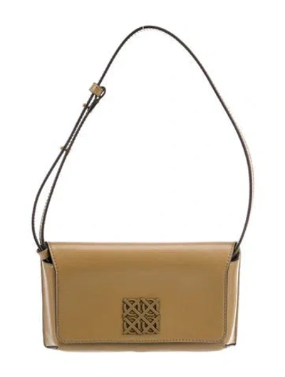 Pre-owned Oroton Leather Shoulder Bag In Neutral