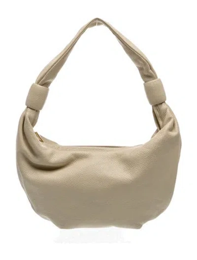 Pre-owned Oroton Leather Shoulder Bag In Neutral