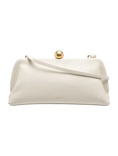 Pre-owned Oroton Leather Shoulder Bag In Neutrals