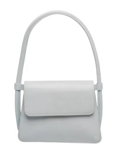 Pre-owned Oroton Leather Top Handle Bag In Blue