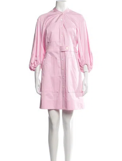 Pre-owned Oroton Mini Dress W/ Tags In Pink