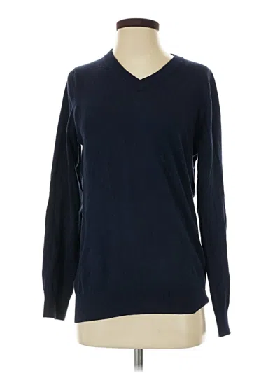 Pre-owned Oroton Pullover Sweater In Blue