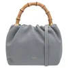 Oroton Women's Gretel Mini Top Handle Bag In Grey Flannel In Multi