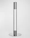 Orrefors Lumiere Candlestick Holder, Medium In Silver
