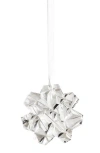 Orrefors 2022 Annual Nivis Ornament In Transparent