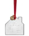 Orrefors 2025 Annual Holiday Gingerbread House Ornament In Multi