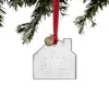 Orrefors 2025 Annual Holiday Ornament Gingerbread House In Multi