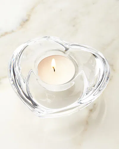 Orrefors Amour Nordic Lights Votive In Blue