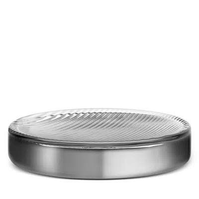 Orrefors Array Small Dish In Silver