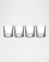 Orrefors Erik Set Of 4 Double Old Fashioned Glasses In Clear