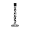 Orrefors Carat Graphite Candlestick Holder, Large In Black