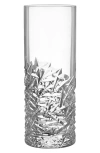 Orrefors Carat Lower Cut Crystal Vase In Clear