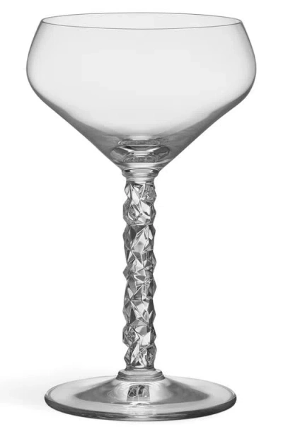 Orrefors Set Of 2 Carat Champagne Flute Glasses In Clear