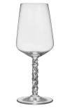 Orrefors Carat Set Of 2 Crystal Wine Glasses In Clear