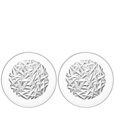 Orrefors Carat Side Plate 7.48 2-pack In Clear