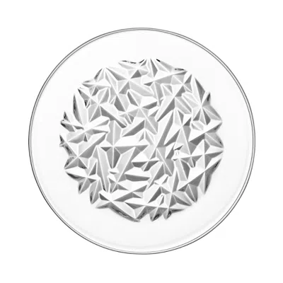 ORREFORS CARAT SIDE PLATES, SET OF 2