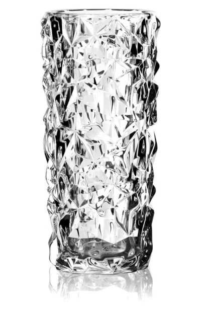 Orrefors Carat Small Crystal Vase In Clear