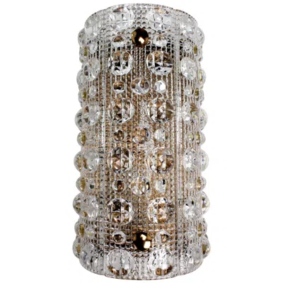 Pre-owned Orrefors Carl Fagerlund Bubble Texture Wall Sconce, , Sweden, 1950s In Transparent