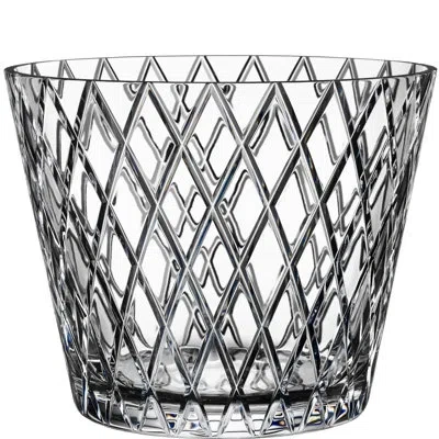 Orrefors Chess Serving Bowl In Clear